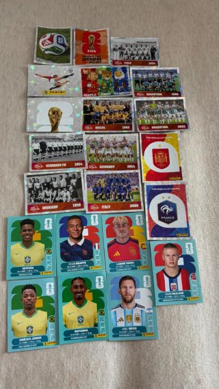 Colección Álbum Panini Mundiales