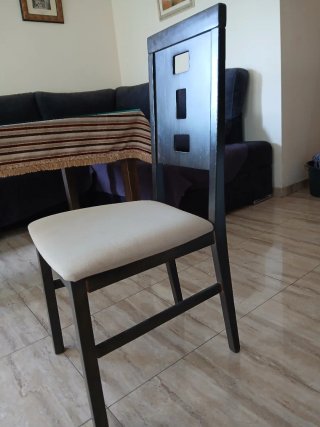 Mueble de salón, mesa comedor,mesa baja y 4 sillas