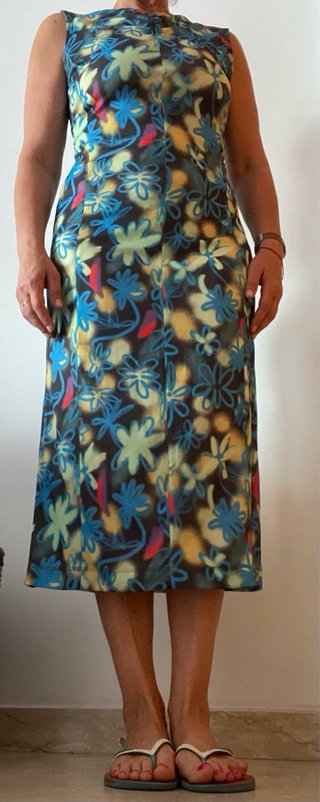 Vestido Bimba y Lola floral sin mangas