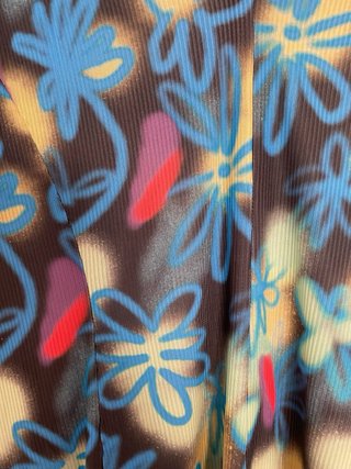 Vestido Bimba y Lola floral sin mangas