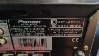 Equipo de sonido Pioneer + Altavoces Sony torre