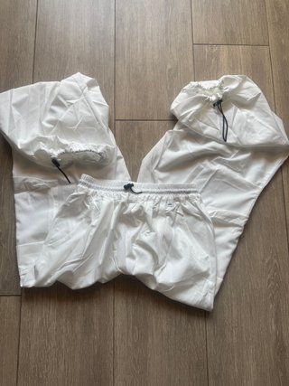 Pantalones cargo blancos para chica