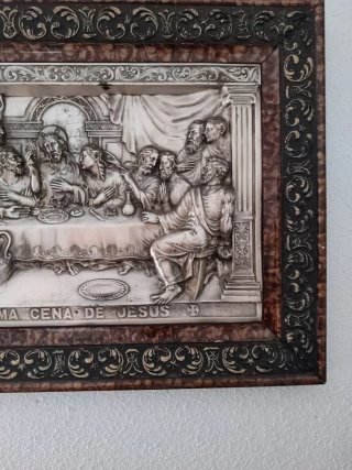 Última Cena de Jesús cuadro vintage