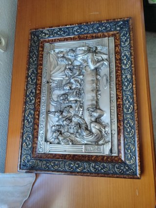 Última Cena de Jesús cuadro vintage