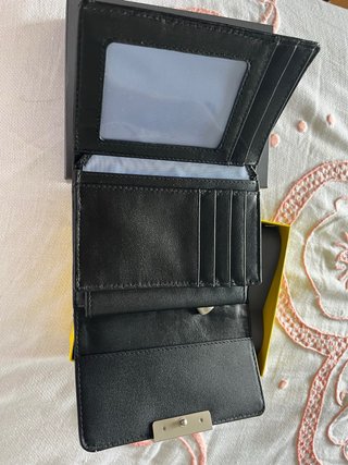 Monedero Mandarina Duck Piel Negro