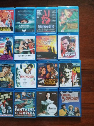 Películas blu ray a 5 euros (unidad)