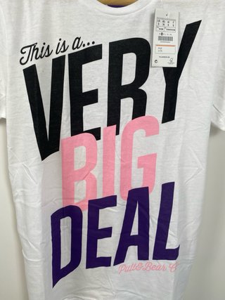 Pack 2 Camisetas Pull&Bear Talla S
