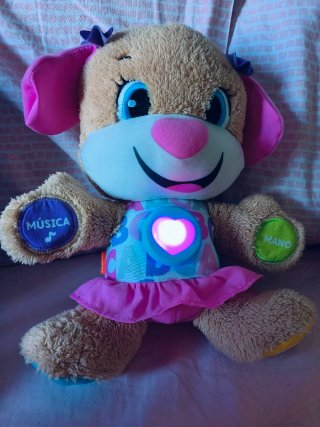 Perrita Fisher Price Ríe y Aprende