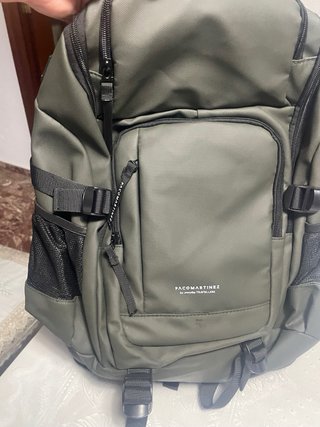 Mochila Paco Martínez verde militar sin estrenar