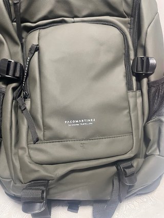Mochila Paco Martínez verde militar sin estrenar