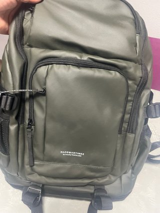 Mochila Paco Martínez verde militar sin estrenar