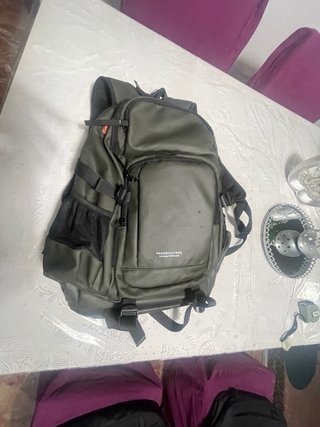 Mochila Paco Martínez verde militar sin estrenar