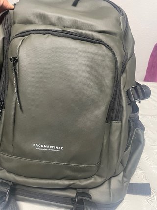 Mochila Paco Martínez verde militar sin estrenar