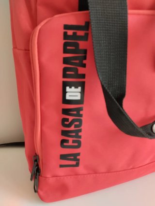 Mochila La Casa de Papel Netflix Roja