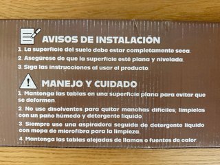 100 m² Suelo vinílico autoadhesivo