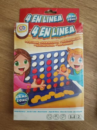 Juego de mesa 4 en Línea ColorBaby