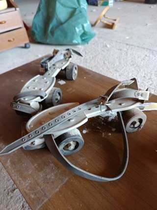 Patines de ruedas vintage