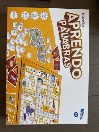 Juego Aprendo Palabras Juguettos