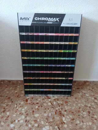 Expositor Artix Chromax para rotuladores
