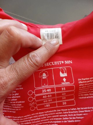 Chaleco Salvavidas Rojo
