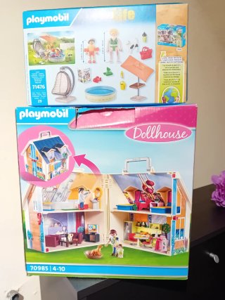 Playmobil Casa Dollhouse y Piscina