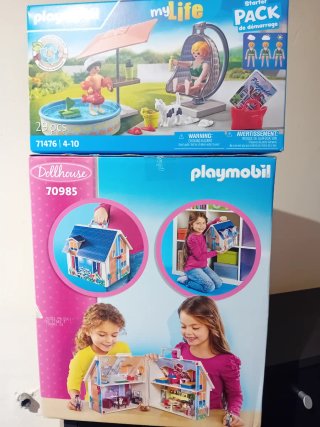Playmobil Casa Dollhouse y Piscina