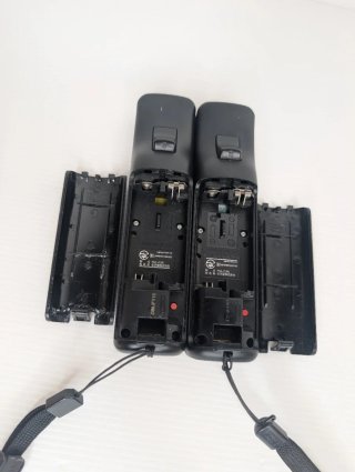 2x Wii Remote Plus Neri Originali Nintendo