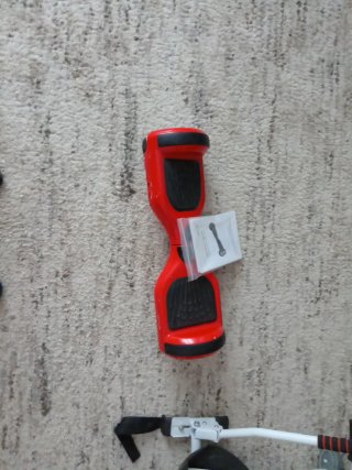 Hoverboard Denver Rojo y asiento