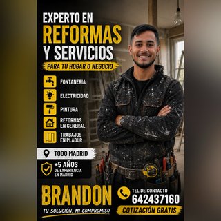 Experto en reformas y servicios