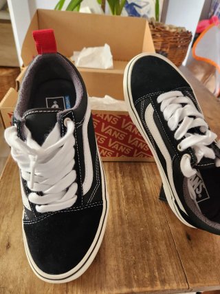 Vans Old Skool UltraCush Negras Blancas
