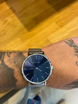 Reloj Calvin Klein Negro y Dorado