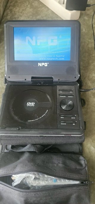 Reproductor DVD NPG portátil casa/coche