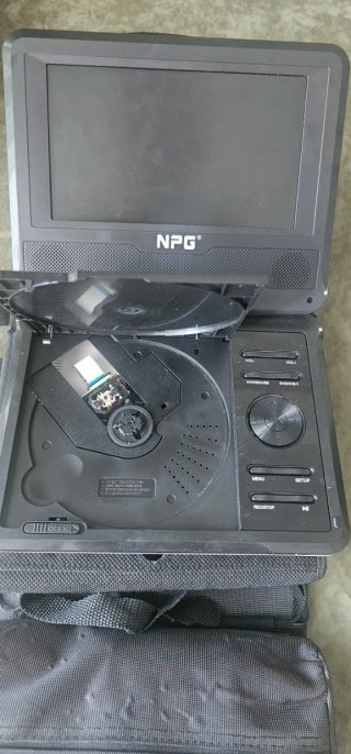 Reproductor DVD NPG portátil casa/coche
