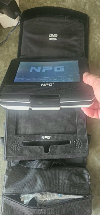Reproductor DVD NPG portátil casa/coche