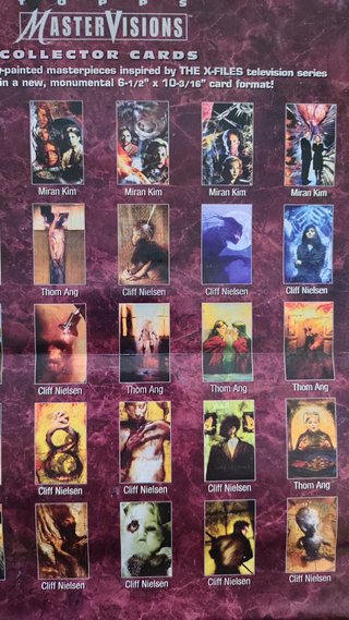 Expediente X Master Visions Colección Tarjetas
