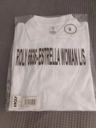 3 Polos blancos uniforme manga larga mujer o niños