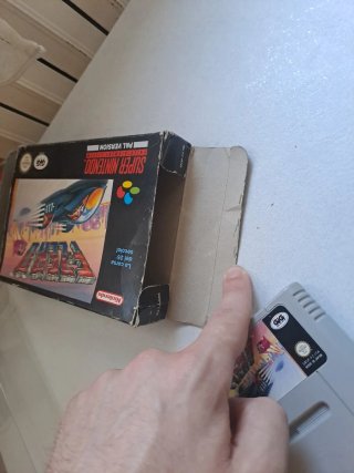 F-Zero SNES PAL GIG