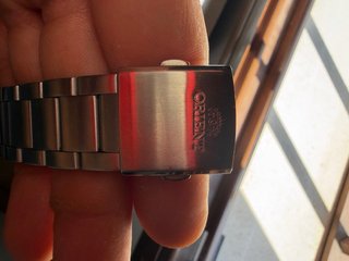Reloj Orient Automático Negro/Plateado