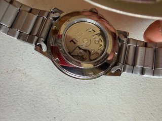 Reloj Orient Automático Negro/Plateado