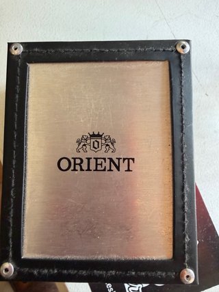 Reloj Orient Automático Negro/Plateado