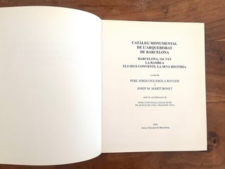 La Rambla els seus convents, la seva història