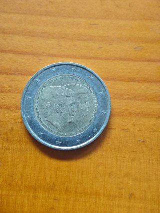 Moneda 2 euros Países Bajos 2014