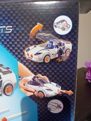 Playmobil Coche Robot Avión Agentes Secretos