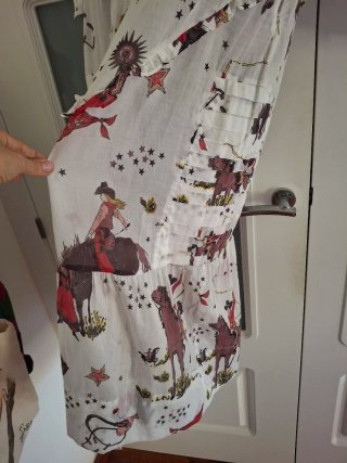 Vestido Bimba y Lola largo estampado