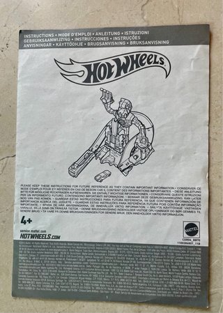 Pista Hot Wheels HW City Megarobot Attack