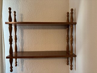 Repisas de madera rústicas