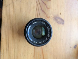 Olympus 50mm 1.8 OM Zuiko MC + Adaptador M43