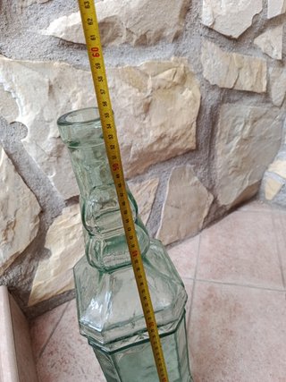 Botella altura 55 cm Vintage con Grifo