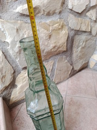 Botella altura 55 cm Vintage con Grifo