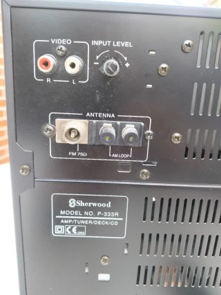 Sistema estéreo vintage Sherwood